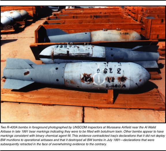 Photograph of two R-400A bombs